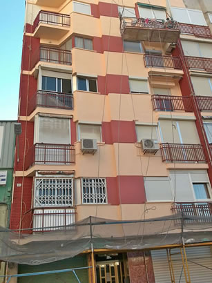 Pintura de fachada. Impermeabilización de fachada